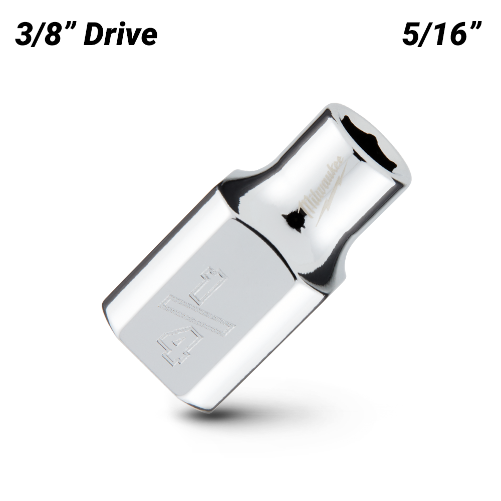 Milwaukee 45349061 3/8’’ Drive 5/16’’ SAE 6-Point Standard Socket – image 2