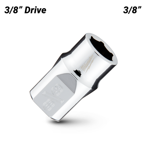 Milwaukee 45349062 3/8’’ Drive 3/8’’ SAE 6-Point Standard Socket – image 2