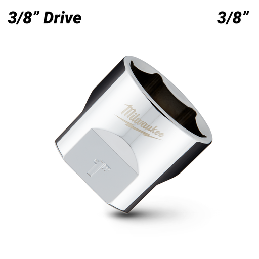 Milwaukee 45349072 3/8’’ Drive 1’’ SAE 6-Point Standard Socket – image 2