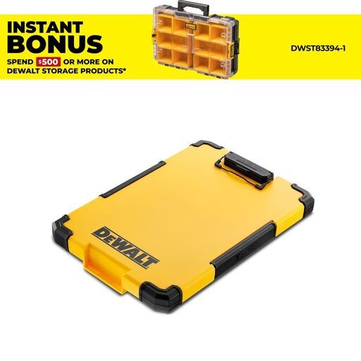 DeWalt DWST82732-1 TSTAK Job Site Clipboard