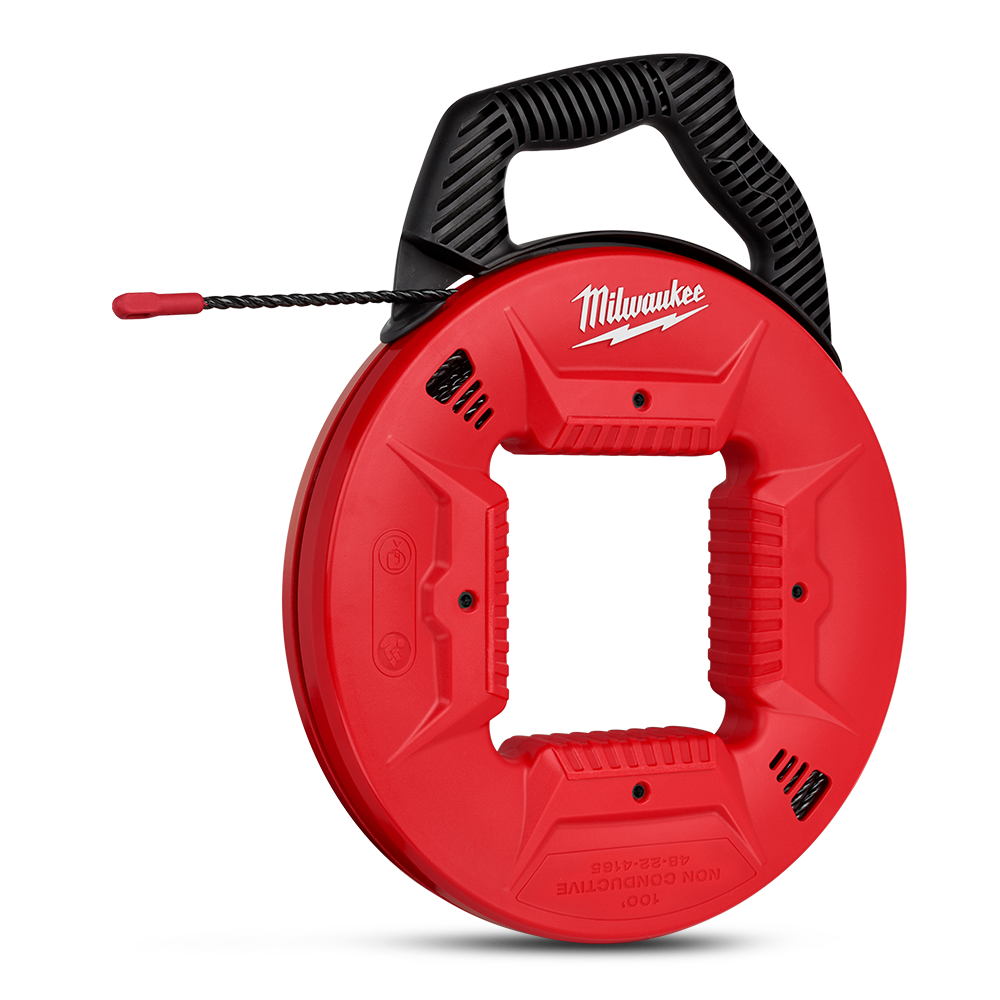 Milwaukee 48224165 30m 100ft Polyester Fish Tape Plastic Tip – image 5