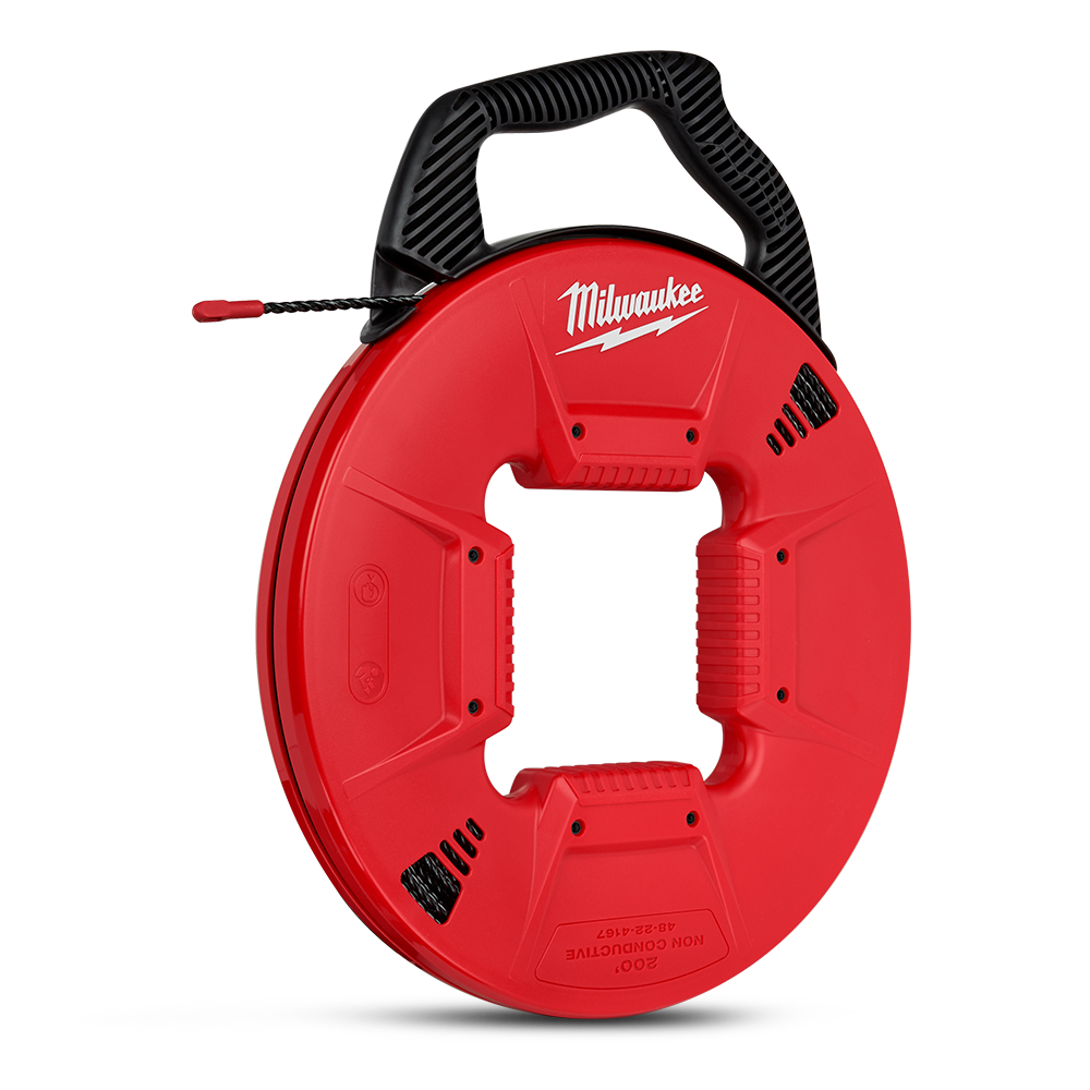 Milwaukee 48224167 60m 200ft Polyester Fish Tape Plastic Tip – image 5
