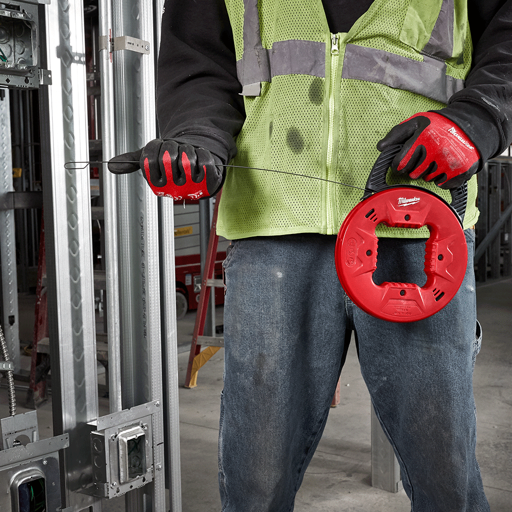 Milwaukee 48224172 15m 50ft 3.2mm Steel Fish Tape