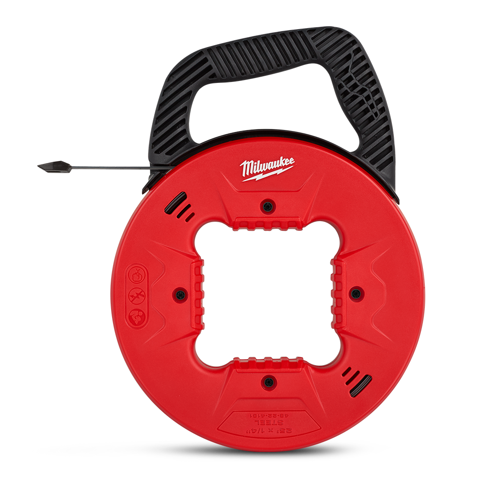 Milwaukee 48224181  7.5m 25ft 6.4mm Steel Fish Tape – image 4