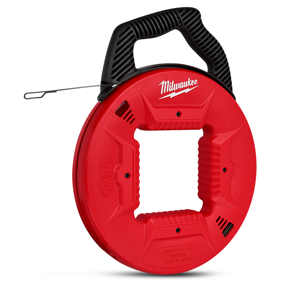 Milwaukee 48224185 30m 100ft 6.4mm Steel Fish Tape – image 5
