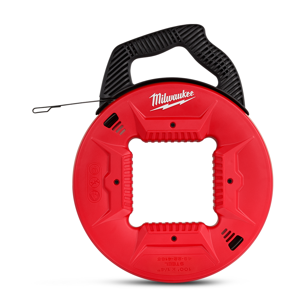 Milwaukee 48224185 30m 100ft 6.4mm Steel Fish Tape – image 4