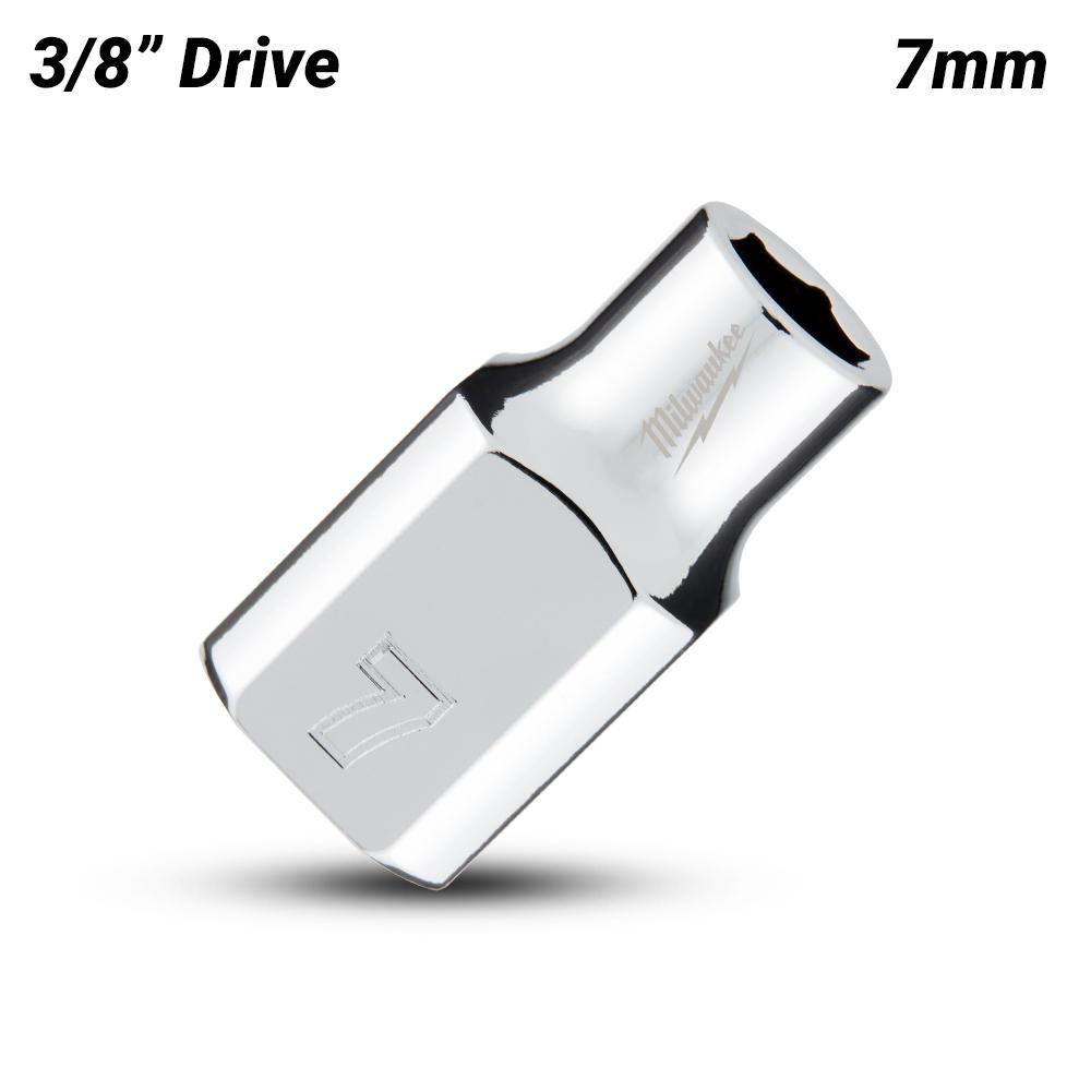 Milwaukee 45349077 3/8’’ Drive 7mm Metric 6-Point Standard Socket – image 2