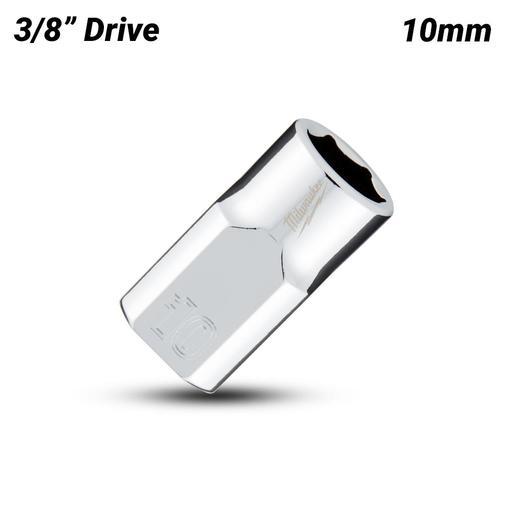 Milwaukee 45349080 3/8’’ Drive 10mm Metric 6-Point Standard Socket – image 2