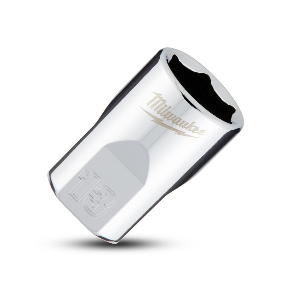 Milwaukee 45349083 3/8’’ Drive 13mm Metric 6Point Standard Socket