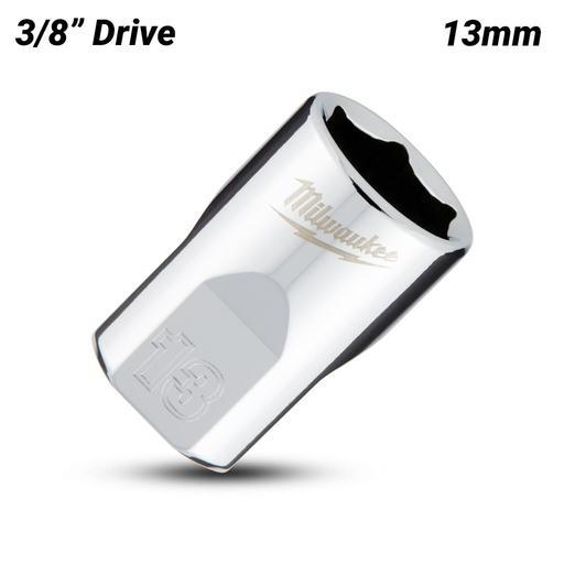 Milwaukee 45349083 3/8’’ Drive 13mm Metric 6-Point Standard Socket – image 2
