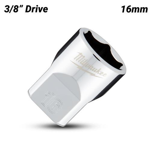 Milwaukee 45349086 3/8’’ Drive 16mm Metric 6-Point Standard Socket – image 2