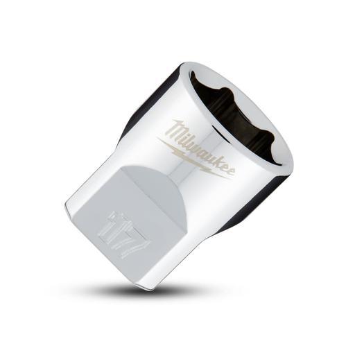 Milwaukee 45349087 3/8’’ Drive 17mm Metric 6-Point Standard Socket – image 4