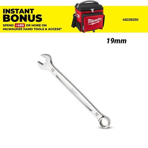 Milwaukee 45969519 19mm Metric Combination Wrench