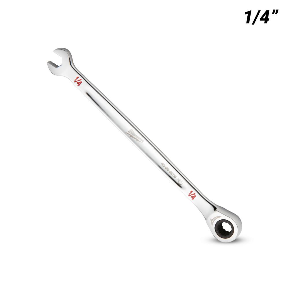 Milwaukee 45969208 1/4" SAE Ratcheting Combination Wrench