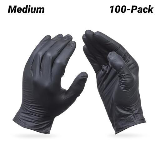 Rhino RHD55-M 100-Pack Nitrile Disposable Gloves - Medium