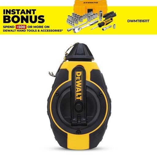 DeWalt DWHT47372  30m 3:1 Chalk Reel