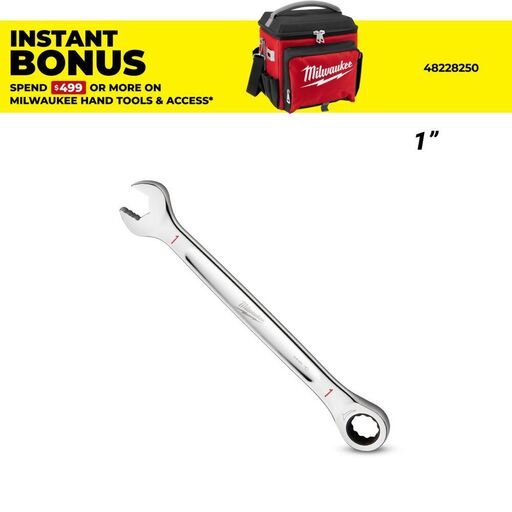 Milwaukee 45969232 1" SAE Ratcheting Combination Wrench