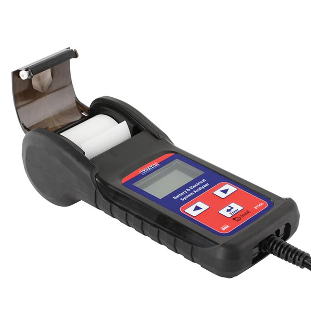 Matson BT900 12V Digital Battery & System Tester with Printer