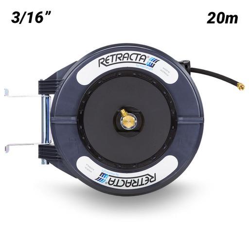 Retracta ARG220D-04 3/16” X 20m R3 Welding Gas Argon Hose Reel