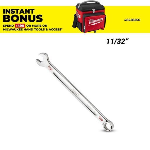 Milwaukee 45969411 11/32" SAE Combination Wrench