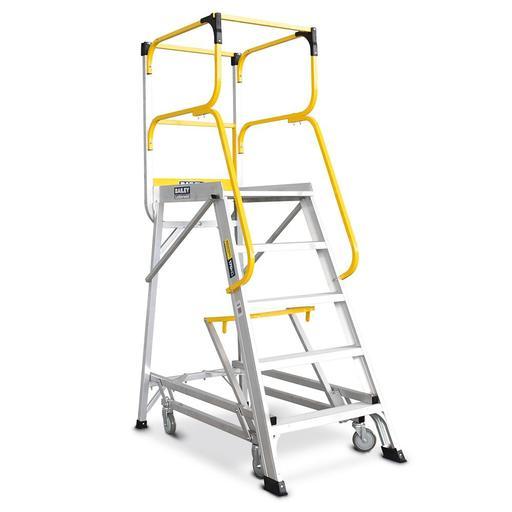 Bailey FS13593 5 Step 170kg 1381mm Aluminium Access Platform Ladder