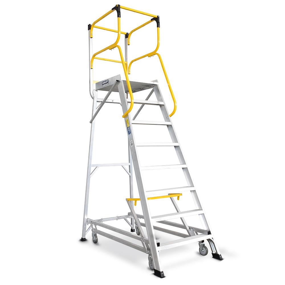 Bailey FS13596 8 Step 170kg 2209mm Aluminium Access Platform Ladder