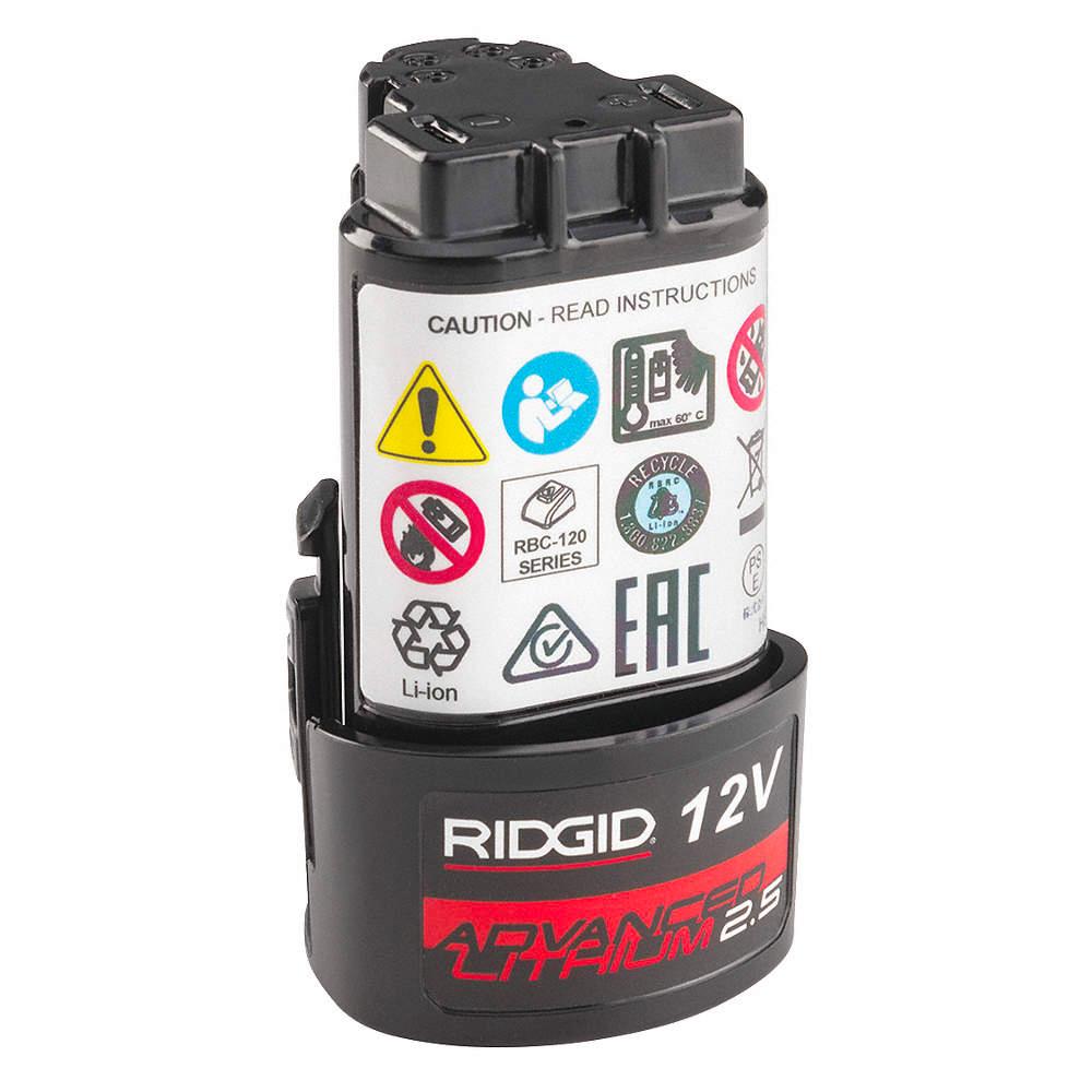 Ridgid RP241 (55183) 12V 2.5Ah Lithium Battery – image 1