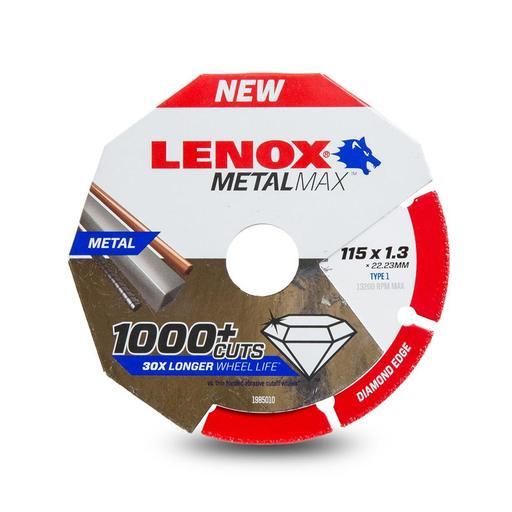 Lenox 1985010 115 x 22.2 x 1.3mm Metal Max Diamond Blade – image 2