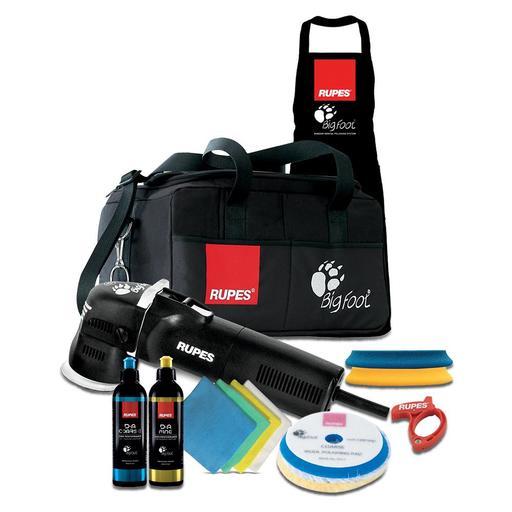 Rupes LHR75E/LUX 400W 75mm (3") Bigfoot Mini Random Orbital Polisher Deluxe Kit