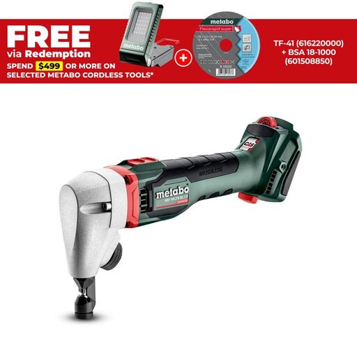Metabo NIV 18 LTX BL 1.6 (601614850) 18V Li-ion Brushless Cordless Nibbler - Skin Only