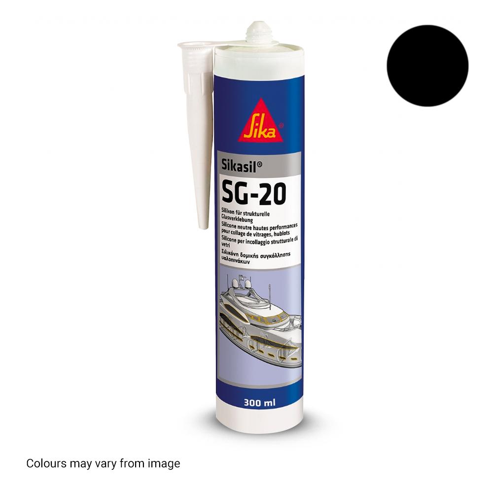Sika 535464 300ml Sikasil SG20 Glazing Adhesive - Black – image 1