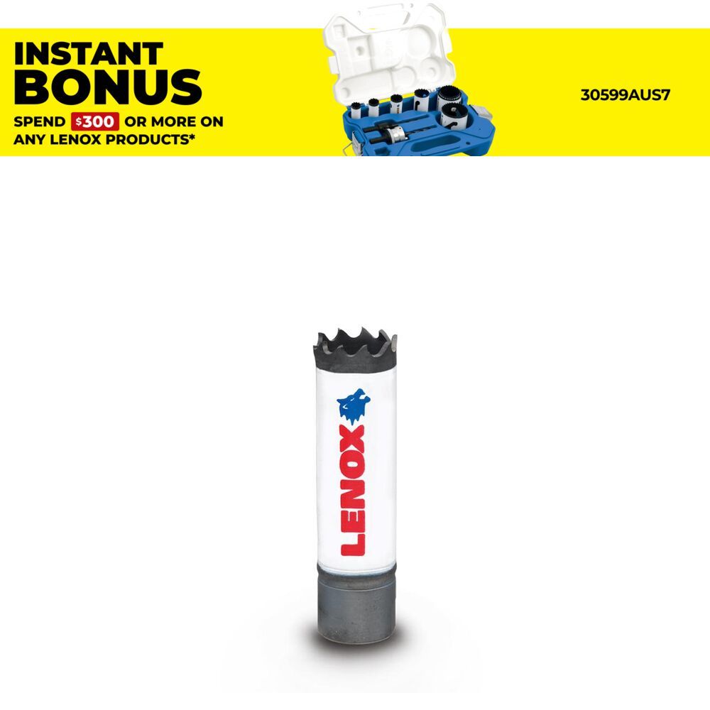 Lenox 2079521 17mm (0.6") Speed Slot Bi-Metal Hole Saw – image 1