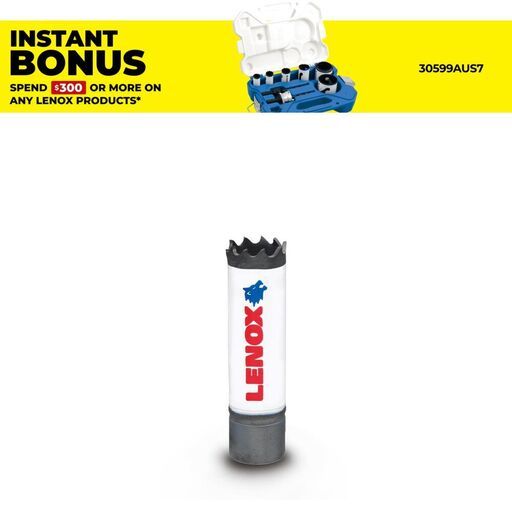 Lenox 2079521 17mm (0.6") Speed Slot Bi-Metal Hole Saw