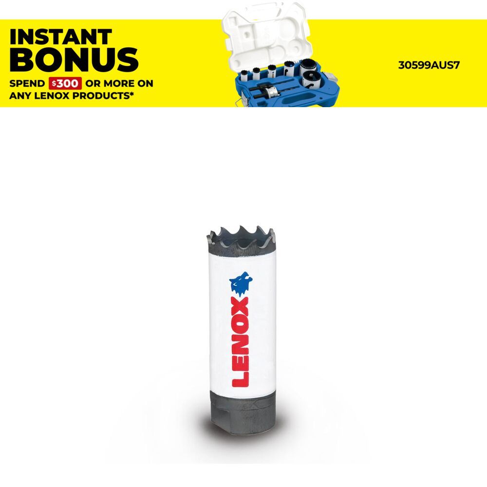 Lenox 2079523 21mm (0.8") Speed Slot Bi-Metal Hole Saw – image 1