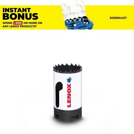 Lenox 2079527 33mm (1.3") Speed Slot Bi-Metal Hole Saw