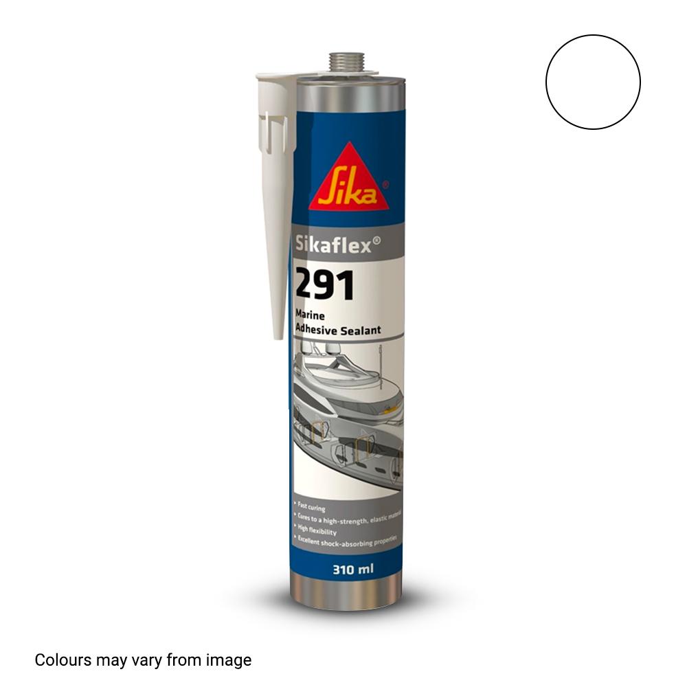 Sika 520967 310ml Sikaflex Marine Adhesive Sealant - White – image 1