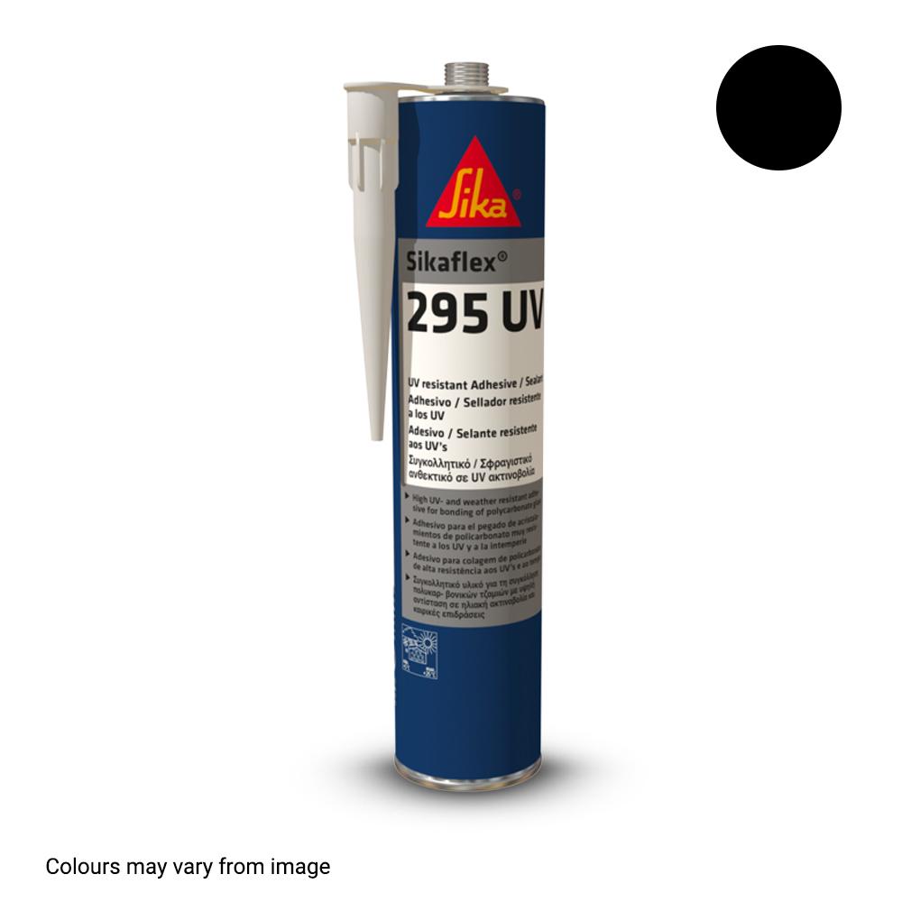 Sika 184072 300ml Sikaflex 295 UV Marine Glazing Adhesive Sealant - Black – image 1