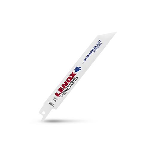 Lenox 20567S618R 206 x 47 x 15mm 6" 18TPI POWER BLAST Bi-Metal Reciprocating Saw Blade – image 2