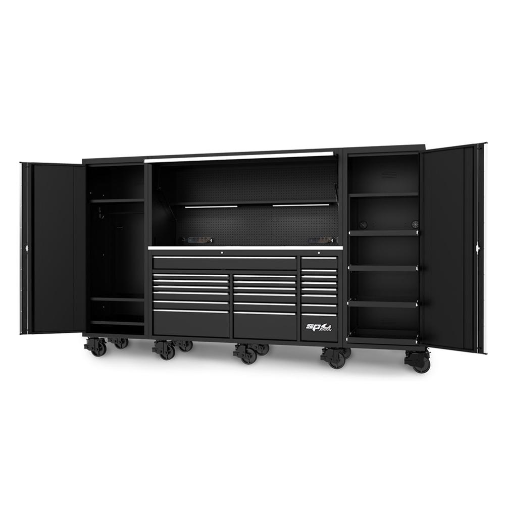 Sp Tools Sp440 128 Usa Sumo Series Complete Workstation Black Chrome