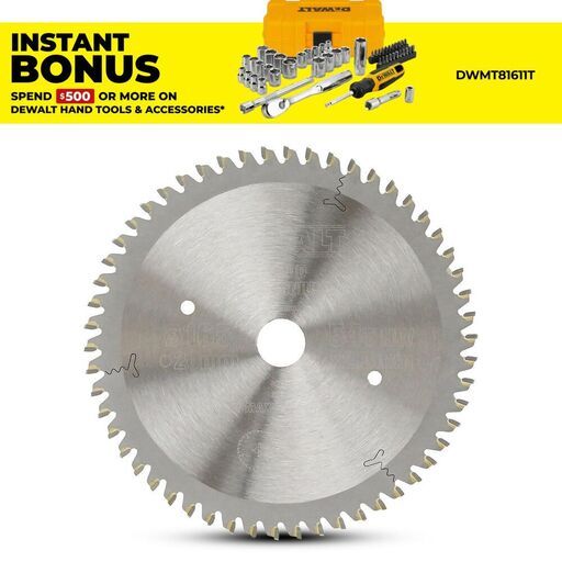 DeWalt DT1088-QZ 165mm (6.5") 54T Extreme Workshop TCG Circular Saw Blade 