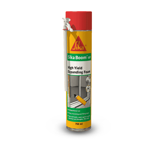 Sika 411946 750ml Boom Expanding Foam Aerosol Can Yellow