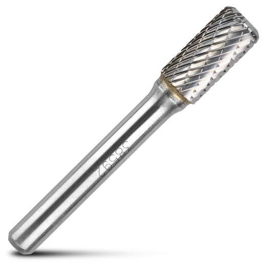 Bordo 6400-38592 9.6mm x 19mm 1/4" Shank Tungsten Carbide 3/8" Corner Radius Burr