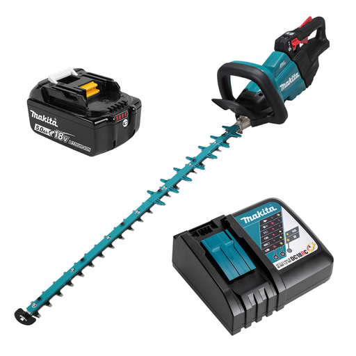 Makita DUH752RT 18V 5.0Ah Li-ion Cordless Brushless 750mm (29-1/2") Hedge Trimmer Combo Kit