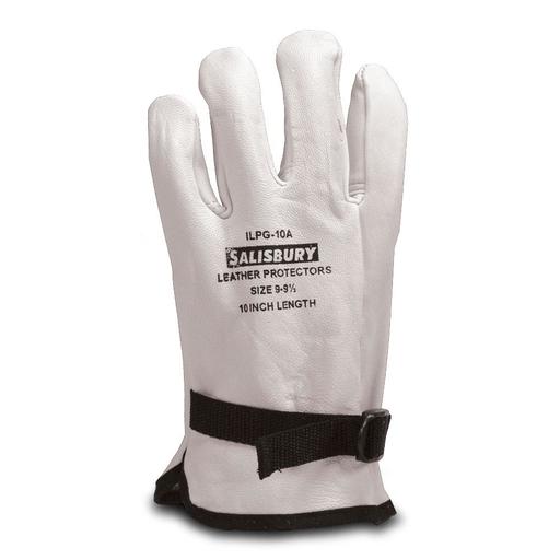 Salisbury ILPG10A-11-11.5 250mm (10") Size 11-11.5 Electrical Goatskin Leather Protector Gloves