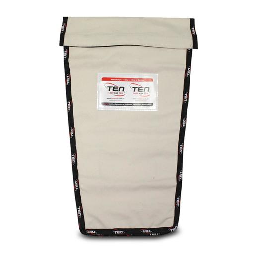 Salisbury TENM408 460mm x 200mm x 100mm White Canvas Glove Storage Bag