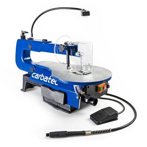 Carbatec SS-400H 125W 400mm Variable Speed Scroll Saw with Rotary Tool
