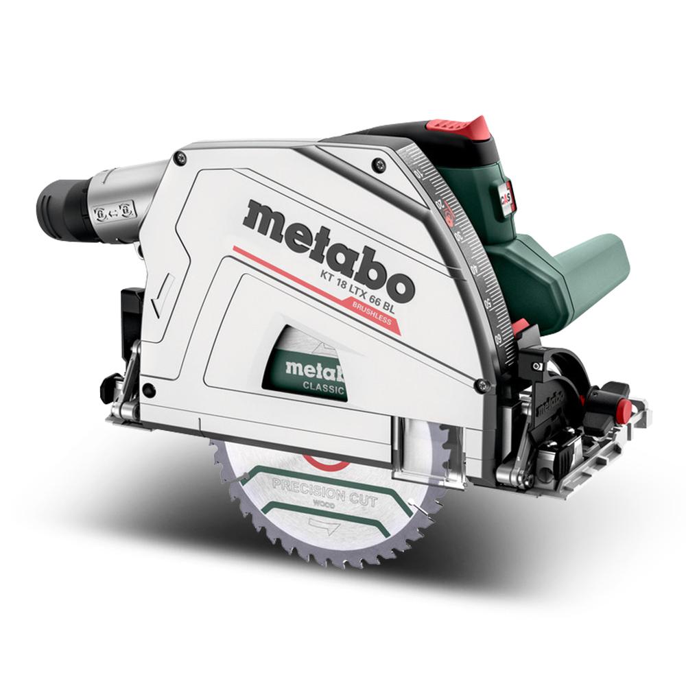Metabo KT 18 LTX 66 BL 5.5 FS 160 K (AU60186601) 18V 5.5Ah Li-ion Cordless Brushless 165mm (6-1/2") Plunge Cut Circular Saw Combo Kit – image 4