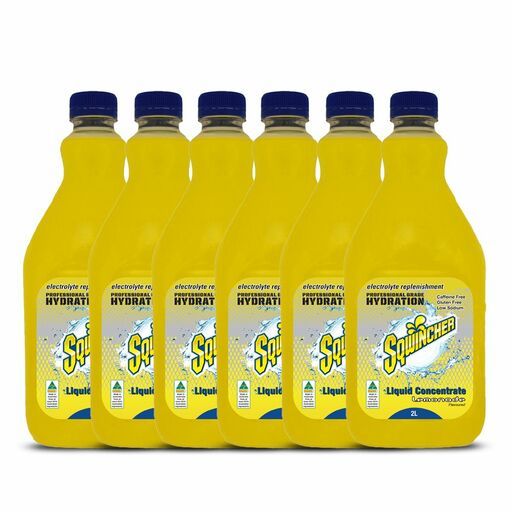 Sqwincher SQ0052X6 6-Pack 2L Lemonade Concentrate – image 2