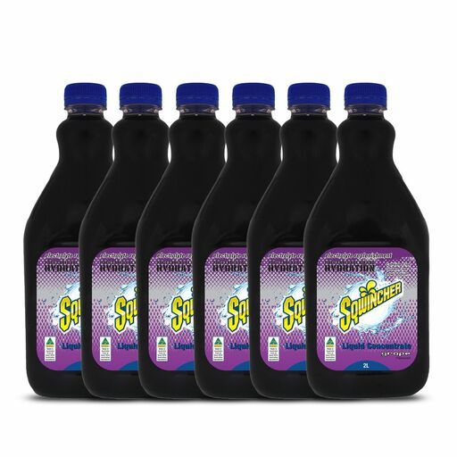 Sqwincher SQ0050X6 6-Pack 2L Grape Concentrate – image 2