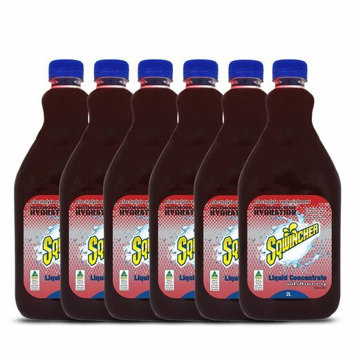 Sqwincher SQ0046X6 6-Pack 2L Wild Berry Concentrate – image 2